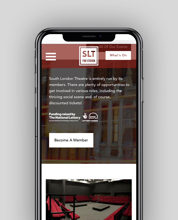 SLT Responsive Mobile Web Design