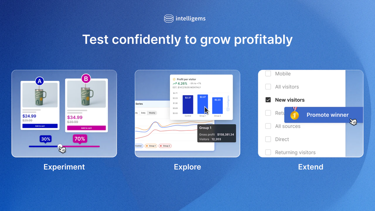 Intelligems A/B Testing Tool