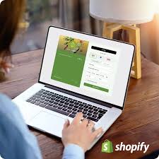 Shopify store owner reviewing payment gateway settings on laptop