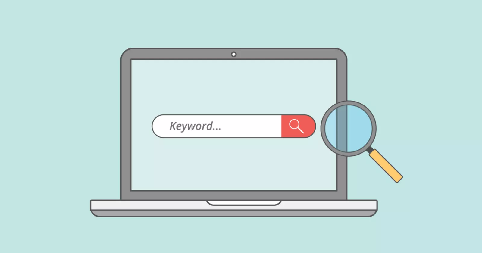 SEO Keyword Graphic