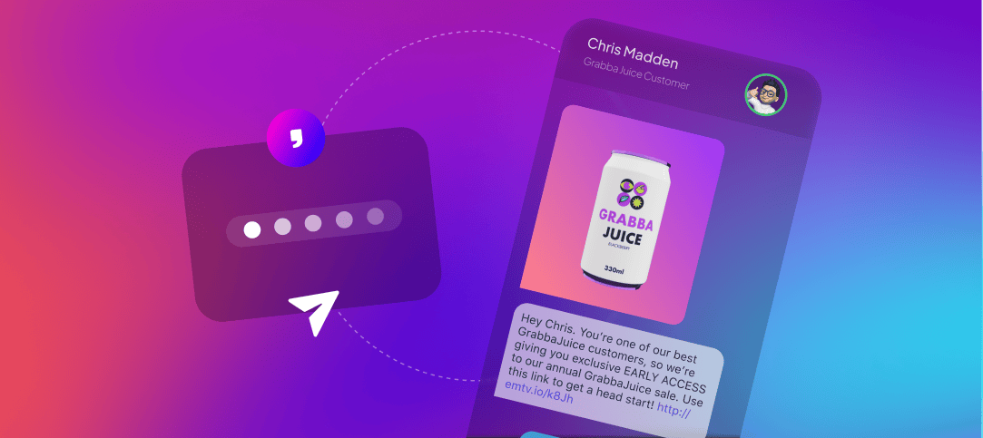 Emotive conversational SMS marketing