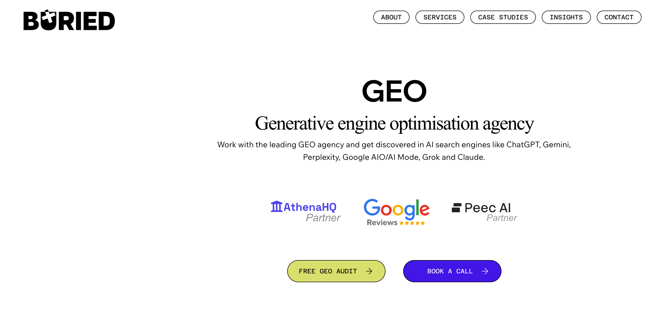 Buried Agency GEO Agency