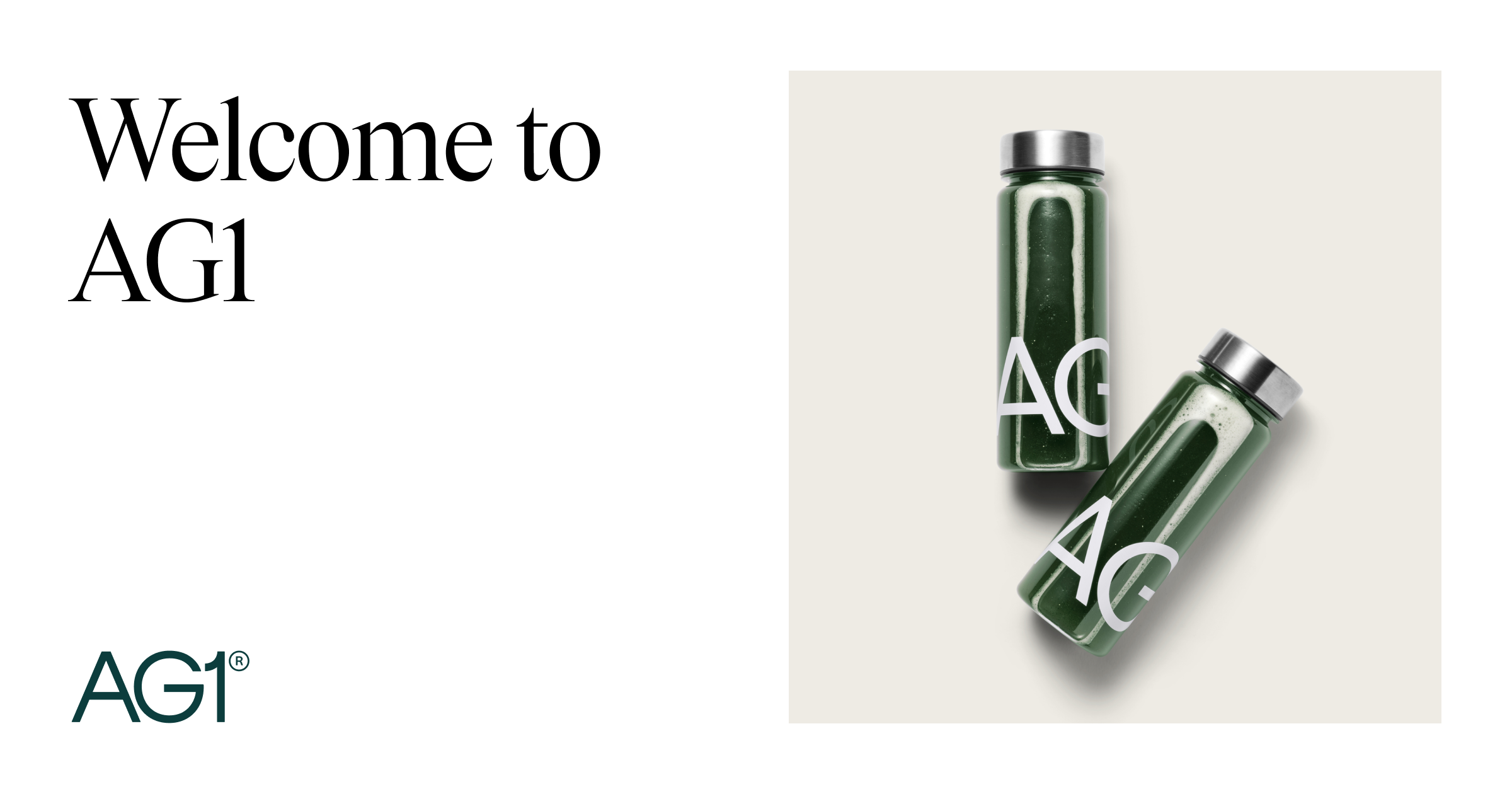 Athletic Greens AG1 daily nutritional supplement