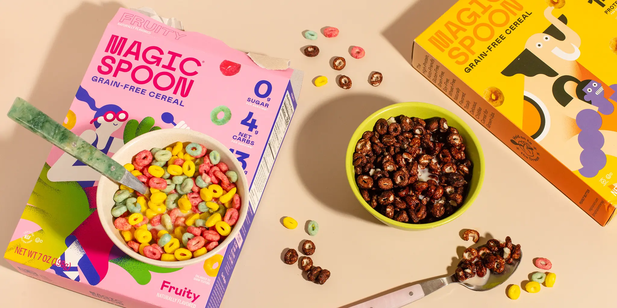 Magic Spoon high protein cereal subscription on Shopify