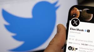 Twitter platform showing tweets and engagement with the X rebrand